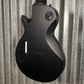 ESP LTD EC-258 8 String Black Satin Guitar EC258BLKS #1577  Used