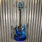 Schecter C-1 Hydro Dip Midnight Tide Guitar Left Hand #0764