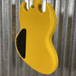 Westcreek Guitars Racer SG Offset Style Bumble-B Yellow #0044 Used