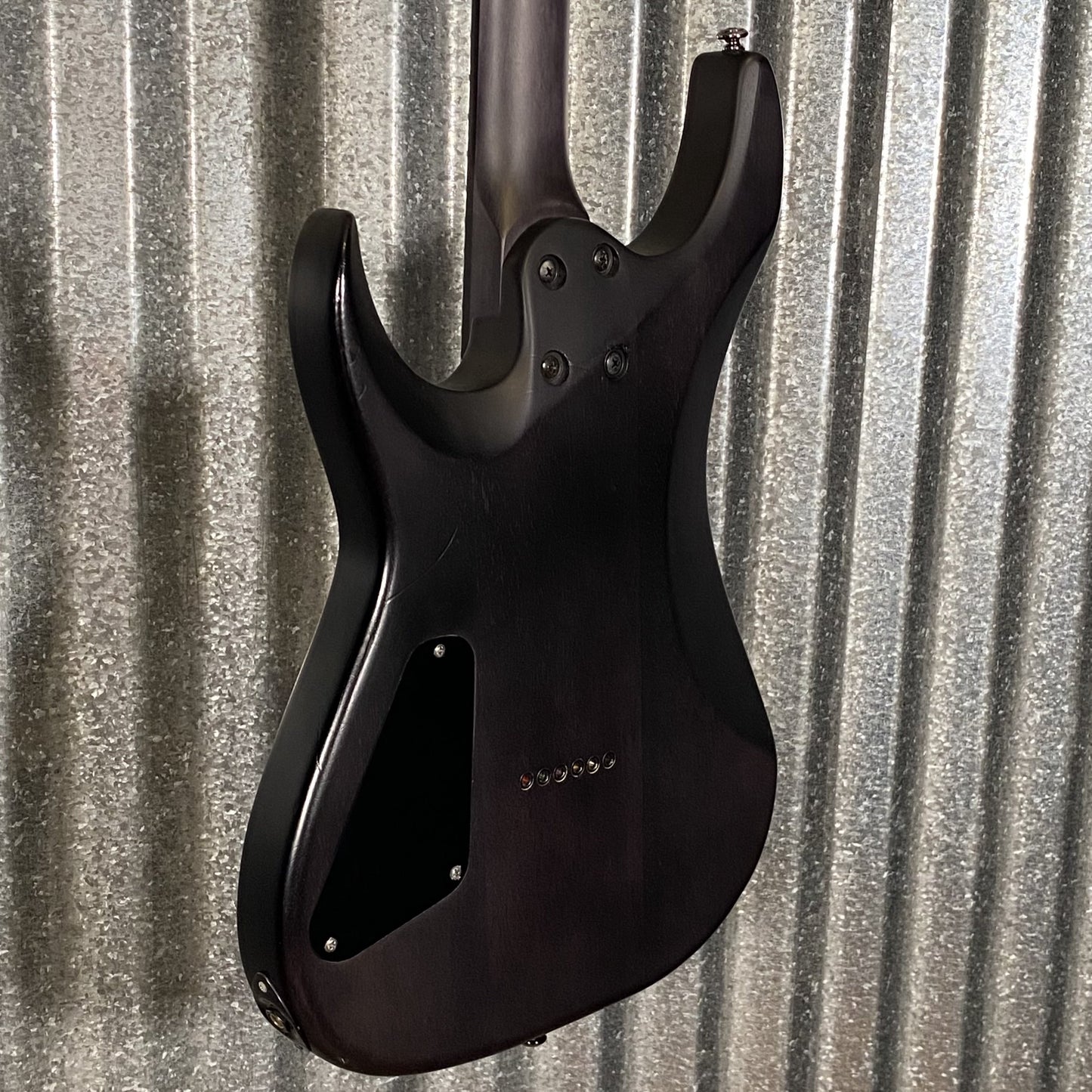 Schecter Omen Elite 6 Charcoal Guitar & Case #0948 Used