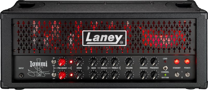Laney UK TI100-LTD Limited Edition Tony Iommi 100 Watt All Tube Amplifier Head