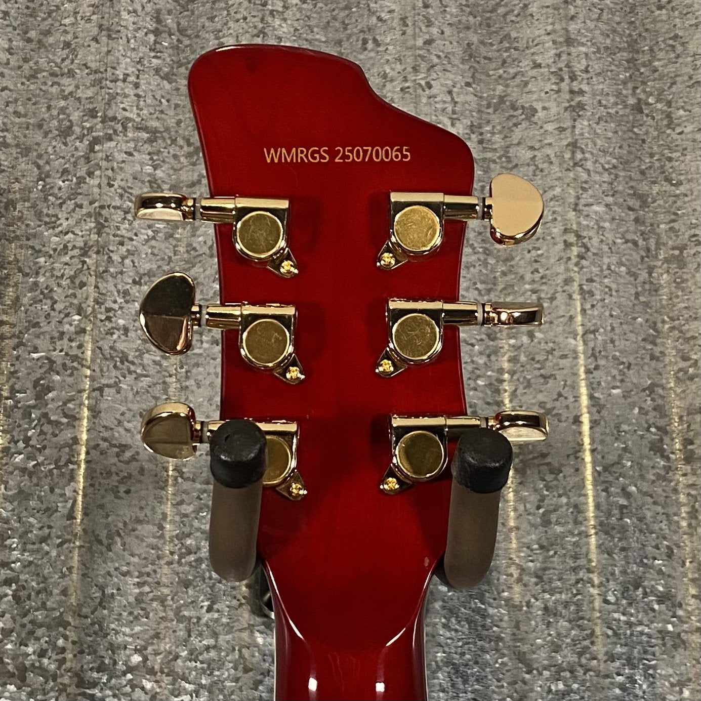 Westcreek Guitars Mirage T Bird Style Dual Humbucker Guitar Red #0065 Used