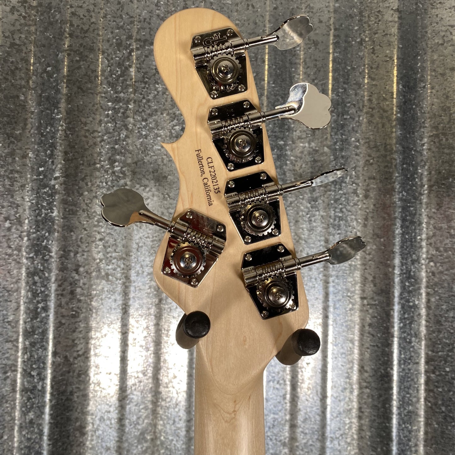 G&L USA Kiloton 5 Clear Orange Frost 5 String Bass & Case #2135 Used