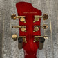 Westcreek Guitars Mirage T Bird Style Dual Humbucker Guitar Red #0038 Used