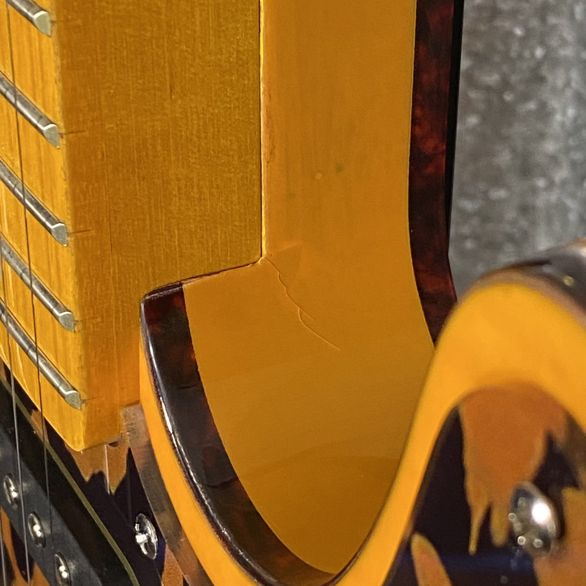 Musily TT-1 T Style Butterscotch Prince Guitar #0001 Used