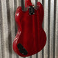 Epiphone EB-0 SG Bass Cherry 4 String Short Scale #0813 Used
