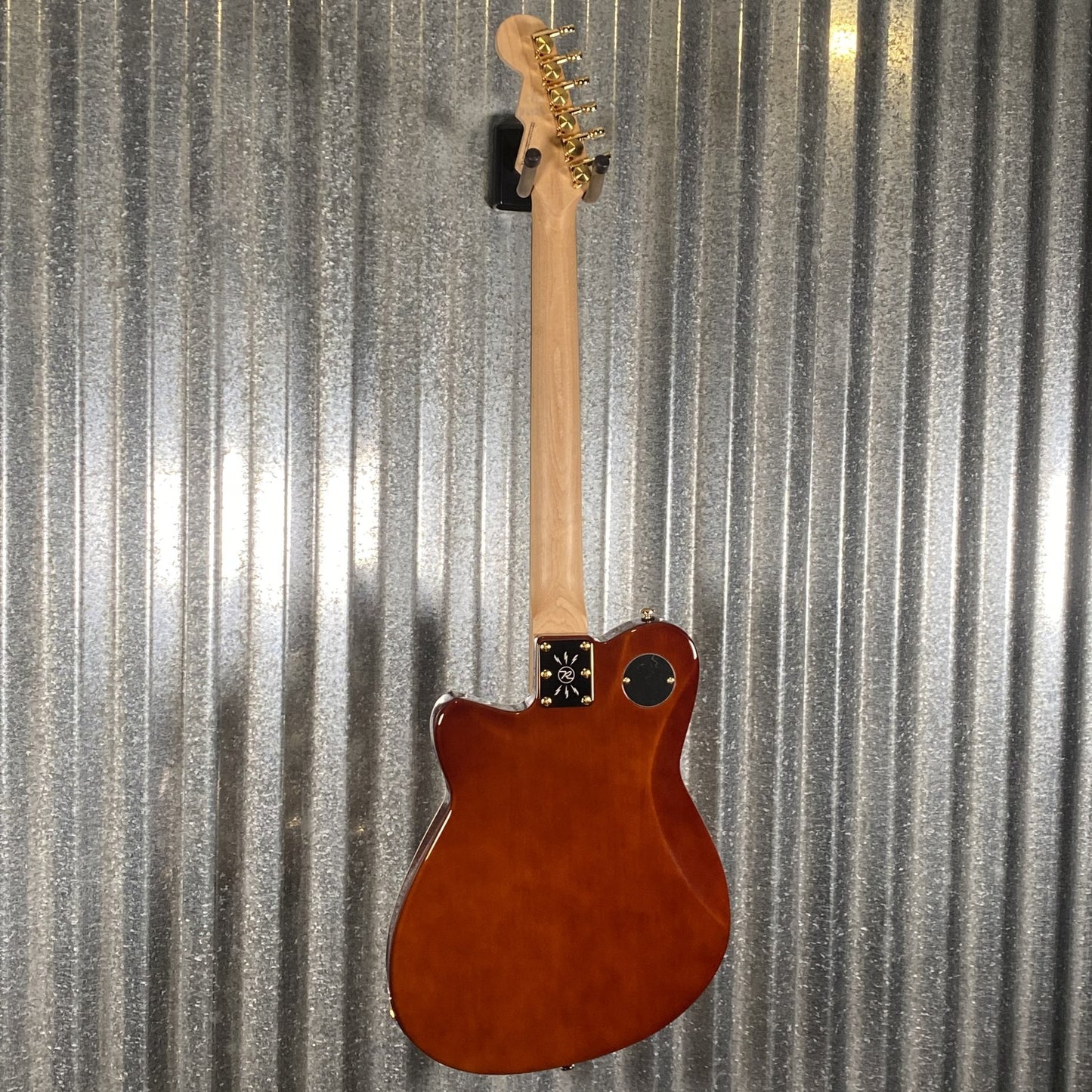 Reverend Charger RA FM Coffee Burst Flame Guitar #64276