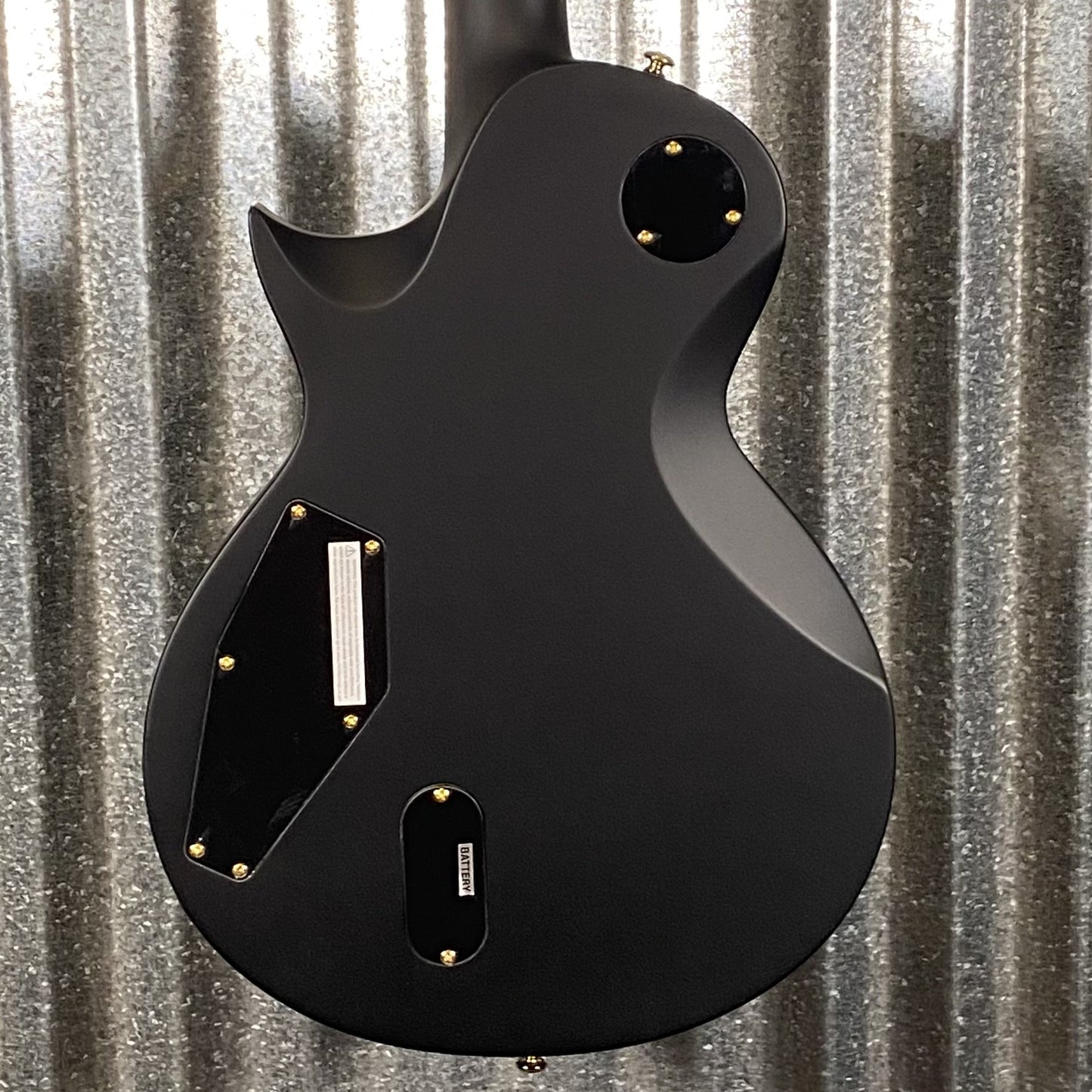 ESP LTD EC-1000 Vintage Black EMG Guitar & Case #0157 Used