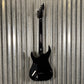 ESP LTD MH-1000NT Flame Charcoal Burst Guitar & Case #0514 Used