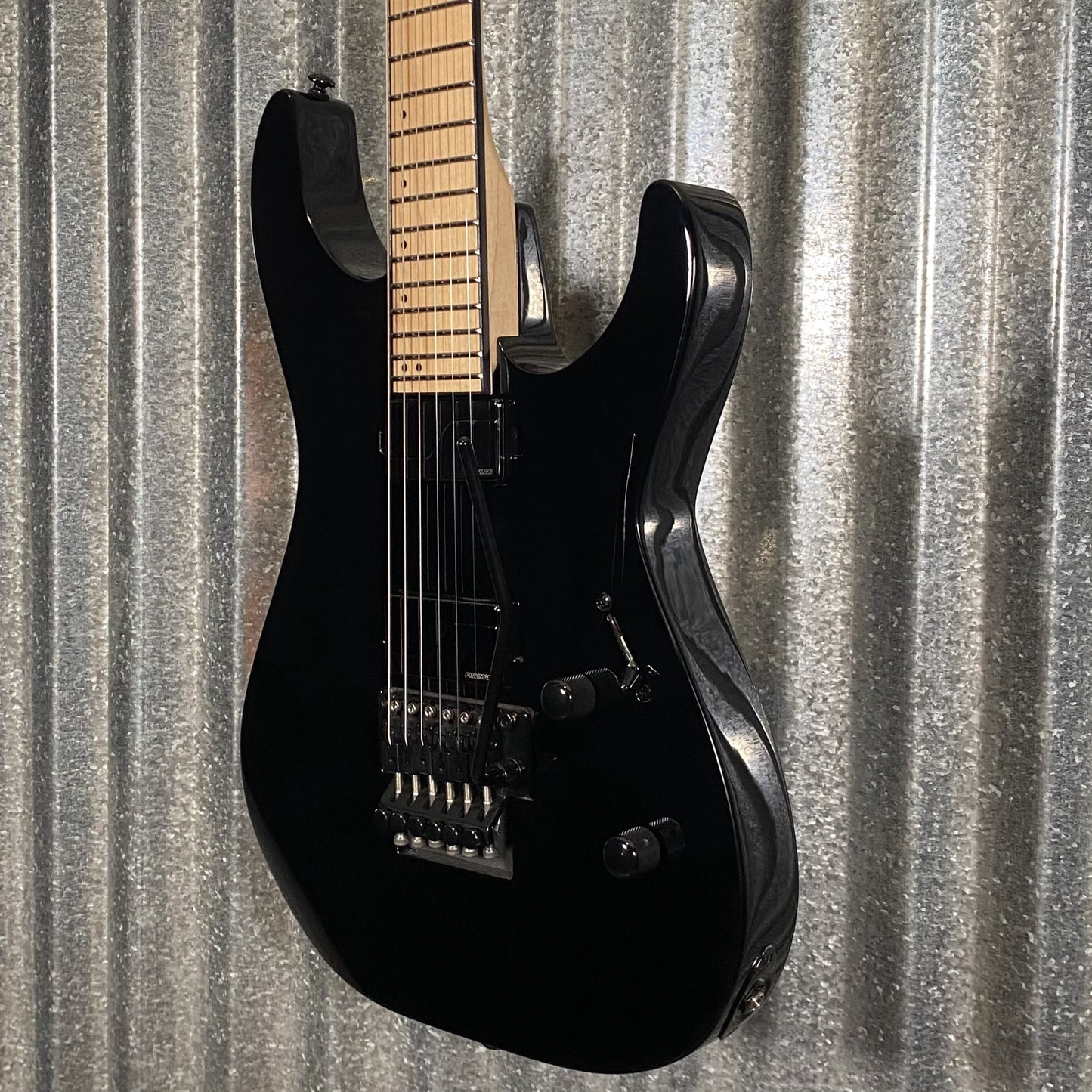 ESP LTD M-1000 Maple Black Guitar & Case #3176 Used