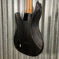 ESP LTD SN-1007B Hard Tail Black Blast Baritone Guitar & Case #0125 Used