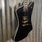 Westcreek Guitars Mirage T Bird Style Dual Humbucker Guitar Black #0095 Used