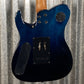 Westcreek Guitars Helyx T Style Dual Humbucker Ocean Vortex Guitar #0004