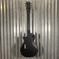 ESP LTD EC-257 7 String Black Satin Guitar & Case EC257BLKS #0360  Used