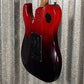 Westcreek Guitars Helyx T Style Dual Humbucker Sunset Ember Guitar #0101 Used