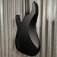 ESP LTD M-4 Black Metal Black Satin 4 String Bass LM4BKMBLKS1 #2076 Used