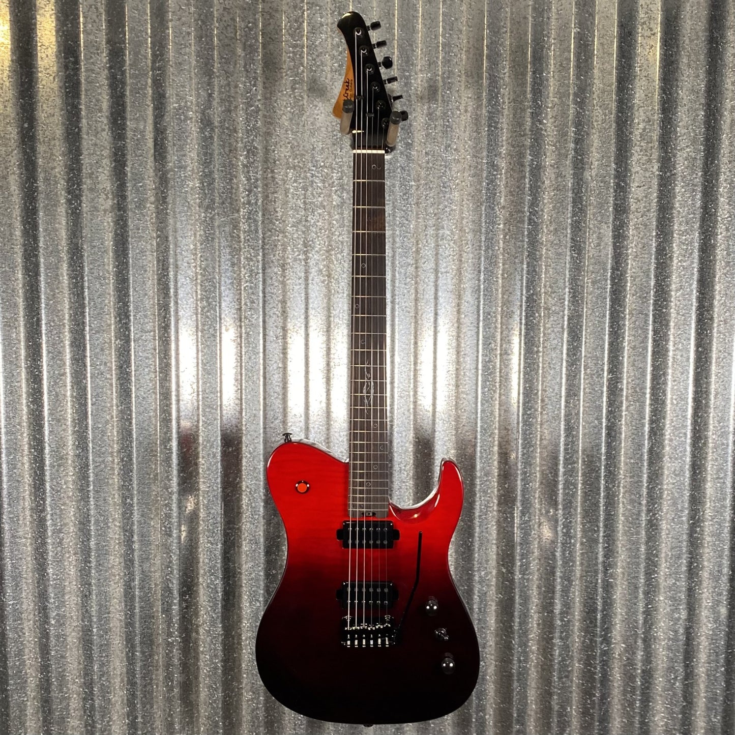 Westcreek Guitars Helyx T Style Dual Humbucker Sunset Ember Guitar #0101 Used