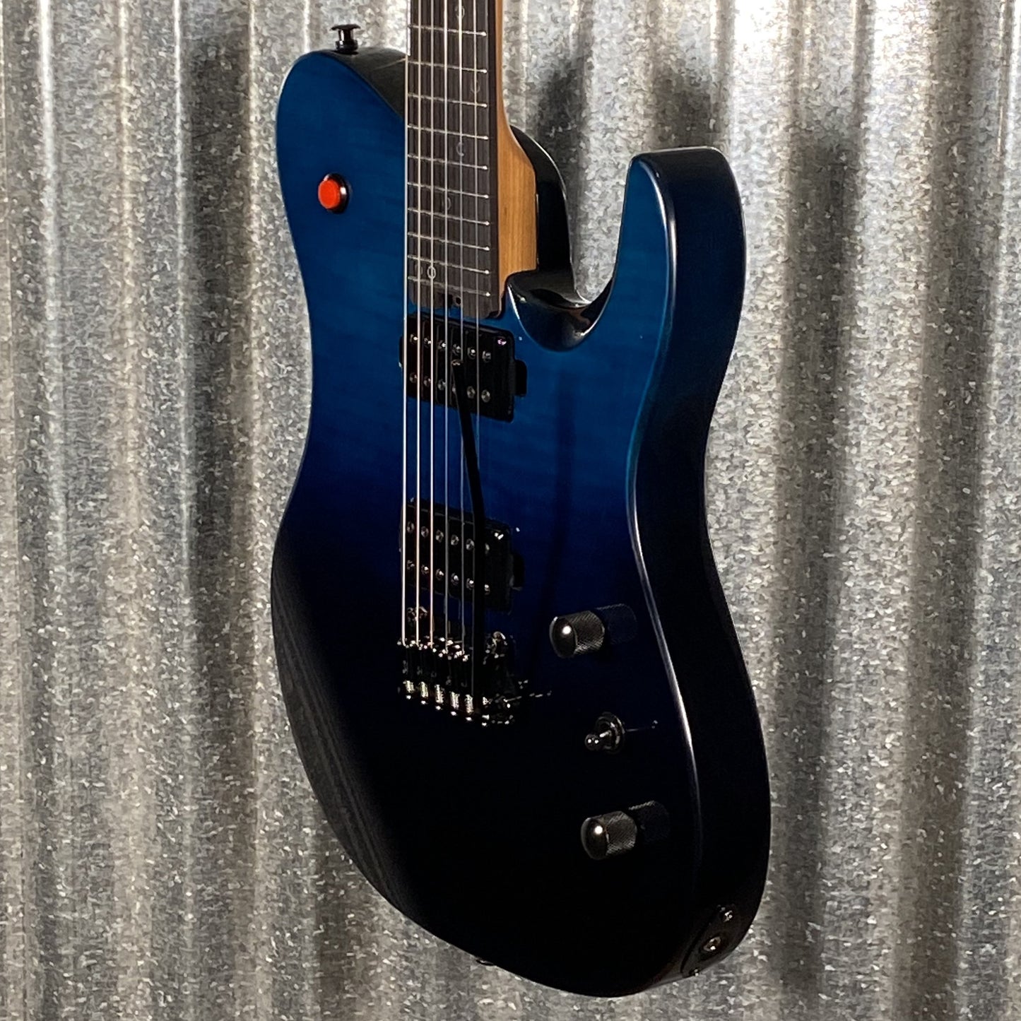 Westcreek Guitars Helyx T Style Dual Humbucker Ocean Vortex Guitar #0094 Used
