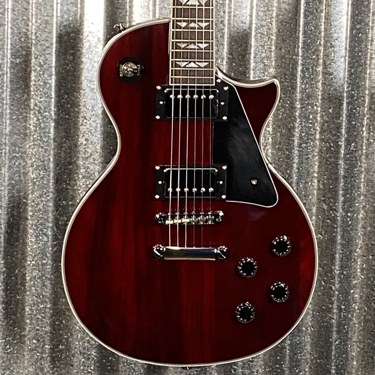 Westcreek Guitars Underdog LP Transparent Red Guitar #0106 Used