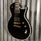 ESP LTD EC-1000 Fluence Black Guitar EC1000BLKF & Case #0085 Used