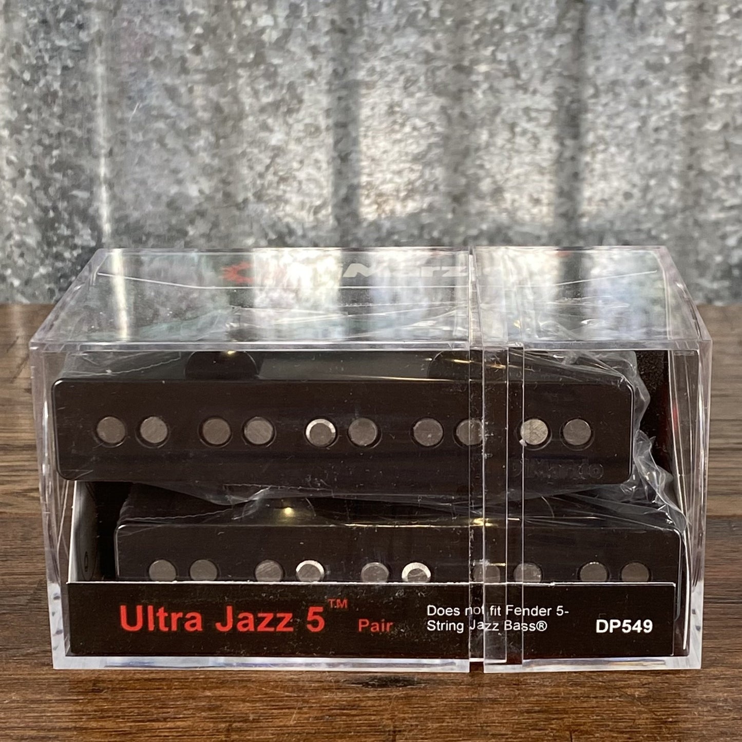 DiMarzio DP549 Ultra Jazz 5 Pair Bass Pickup Set DP549BK Black