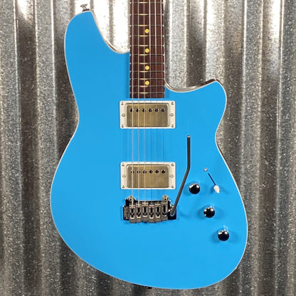 Reverend Kingbolt HH Ohana Blue Guitar #70103 Blem