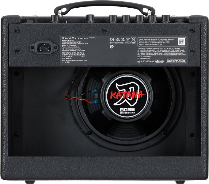 Boss KTN-25 Katana 25 Watt 1x8" Guitar Amplifier Combo