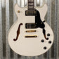 Westcreek Guitars 333 Semi Hollow Body Double Cutaway White #0011 Used