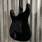 ESP LTD KH-602 Kirk Hammett EMG Black Guitar & Case #0568 Used