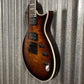 ESP LTD EC-1000 ET Evertune Quilt Top Dark Brown Sunburst Guitar EC1000ETQMDBSB #0074 Used