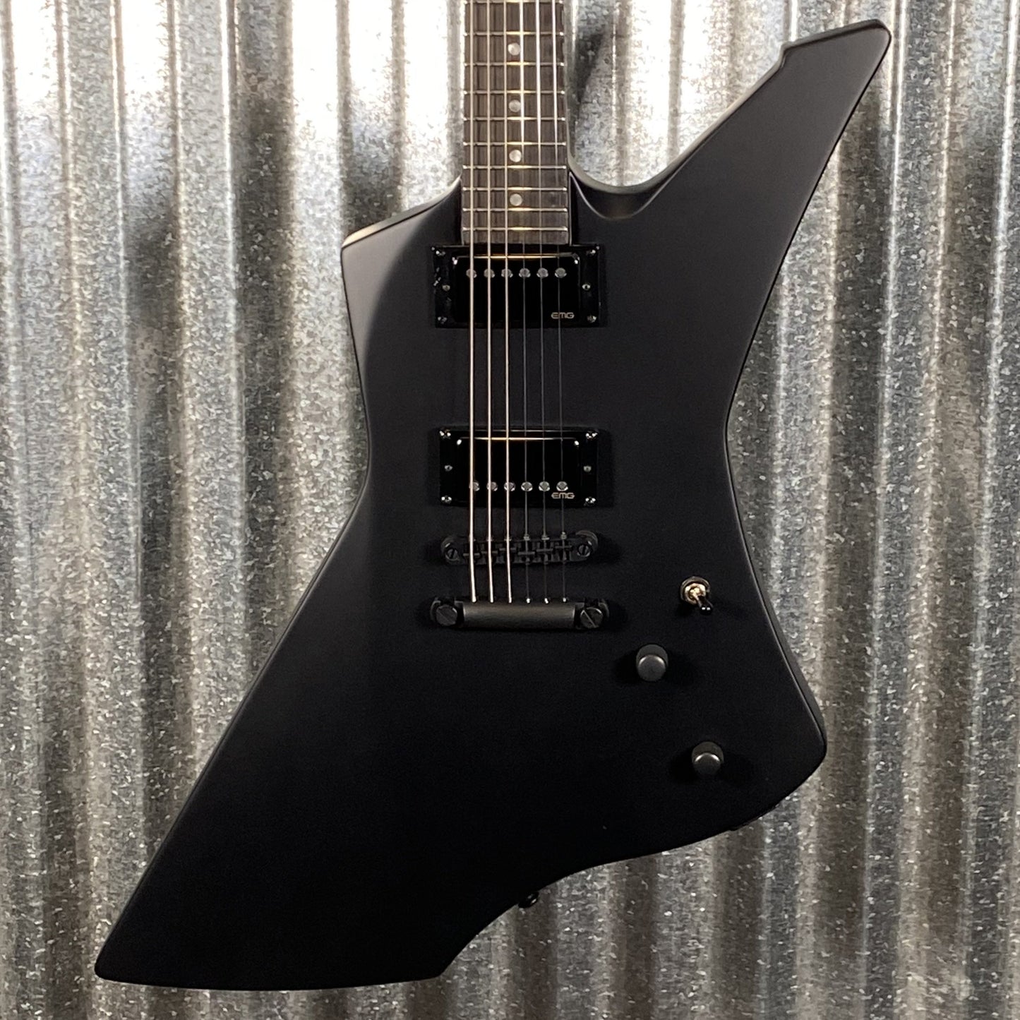 ESP LTD Snakebyte James Hetfield Black Satin Guitar & Case SNAKEBYTEBLKS #1103 Used
