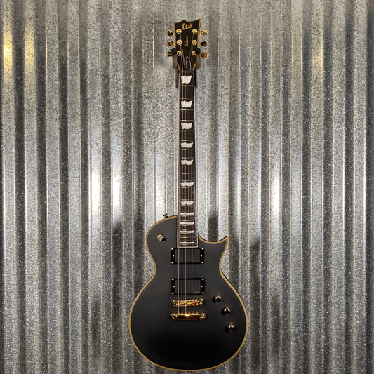 ESP LTD EC-1000 Vintage Black EMG Guitar EC1000VB #1108 Used