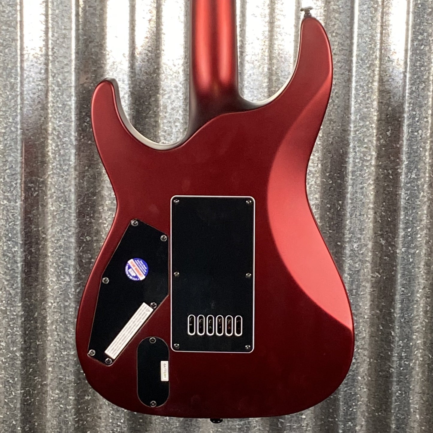 ESP LTD MH-1000 Evertune Candy Apple Red Satin Guitar MH1000ETCARS #0106 Used