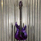 Schecter C-1 Hydro Dip Purple Obsidian Guitar #0583