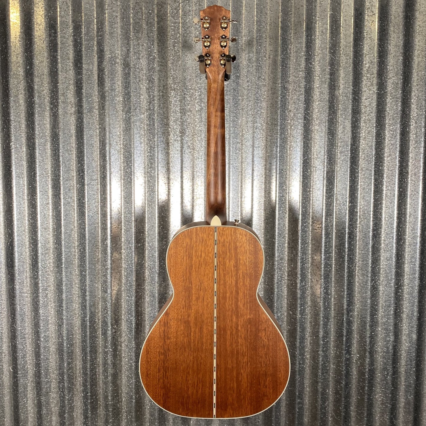 Fender PS-220E Paramount Parlor Acoustic Electric Mahogany Aged Cognac Burst & Case #3169 Used