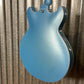Westcreek Guitars 333 Semi Hollow Body Double Cutaway Blue #0037 Used