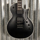 ESP LTD EC-1000 FR Floyd Rose Black Satin EMG Guitar & Case #2978 Used