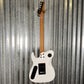 Westcreek Guitars Helyx T Style Dual Humbucker White Guitar #0169 Used
