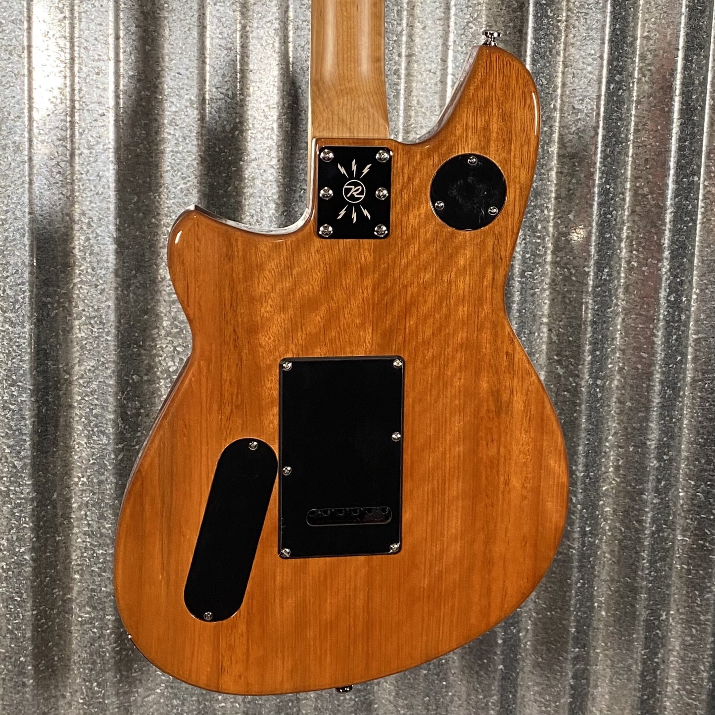 Reverend Kingbolt Air HH Black Sparkle Semi Hollow Guitar #70944