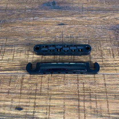 ESP LTD Stop Tailpiece Assembly Black