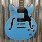 Westcreek Guitars 333 Semi Hollow Body Double Cutaway Blue #0018 Used