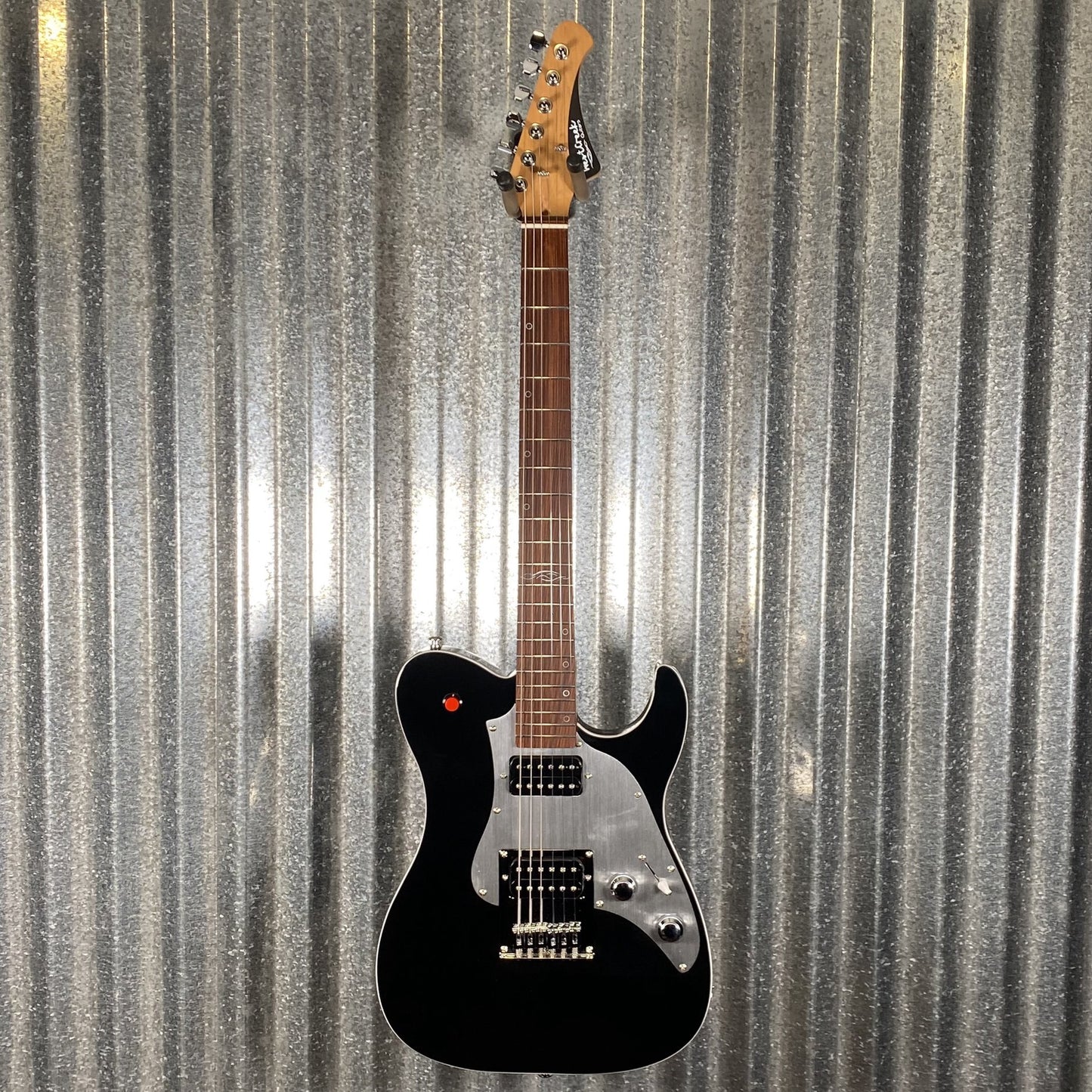 Westcreek Guitars TT-50KS T Style Dual Humbucker Guitar Black Guitar #0020