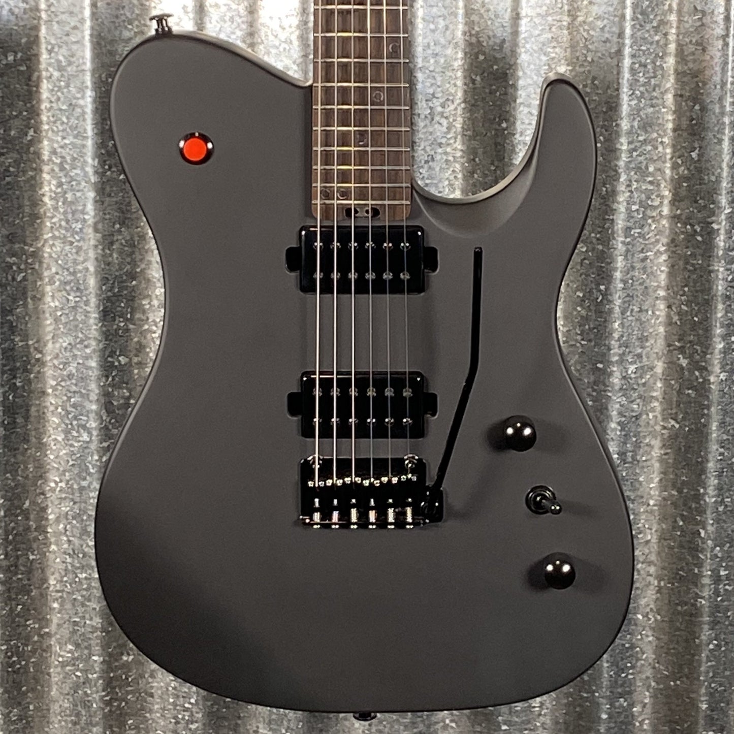 Westcreek Guitars Helyx T Style Dual Humbucker Black Guitar #0178 Used