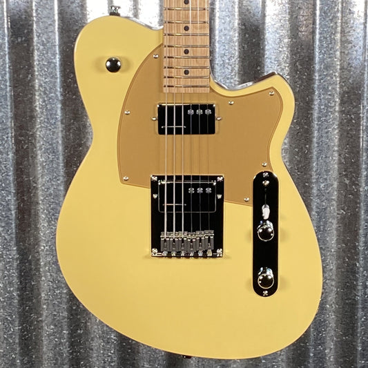 Reverend Charger Cleancut Powder Yellow Railhammer Guitar #69938