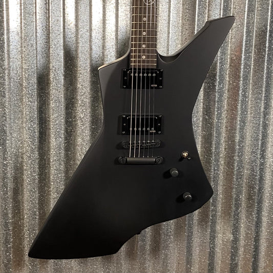 ESP LTD Snakebyte James Hetfield Black Satin Guitar & Case SNAKEBYTEBLKS #1609 Used