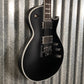 ESP LTD EC-1000 ET Evertune Bold Binding Black Guitar EC1000ETBBBLKS #0743 Used