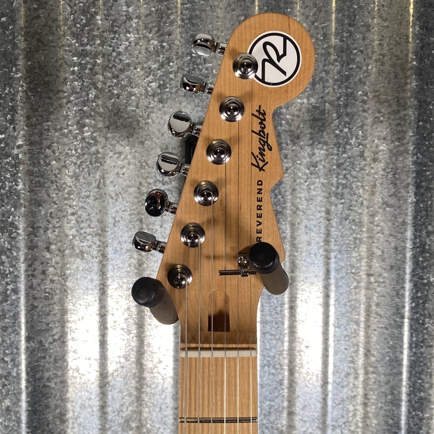 Reverend Kingbolt F Sonic Metallic Cherry Railhammer Guitar #70228