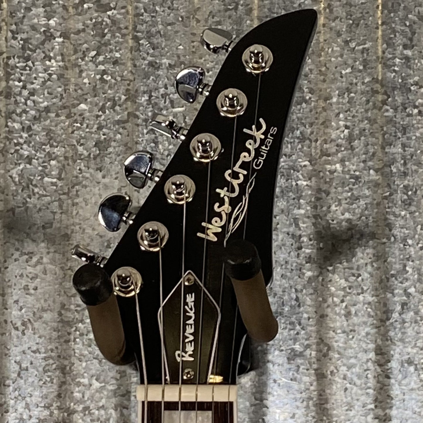 Westcreek Guitars Revenge Explorer Style Transparent Purple #0153 Used