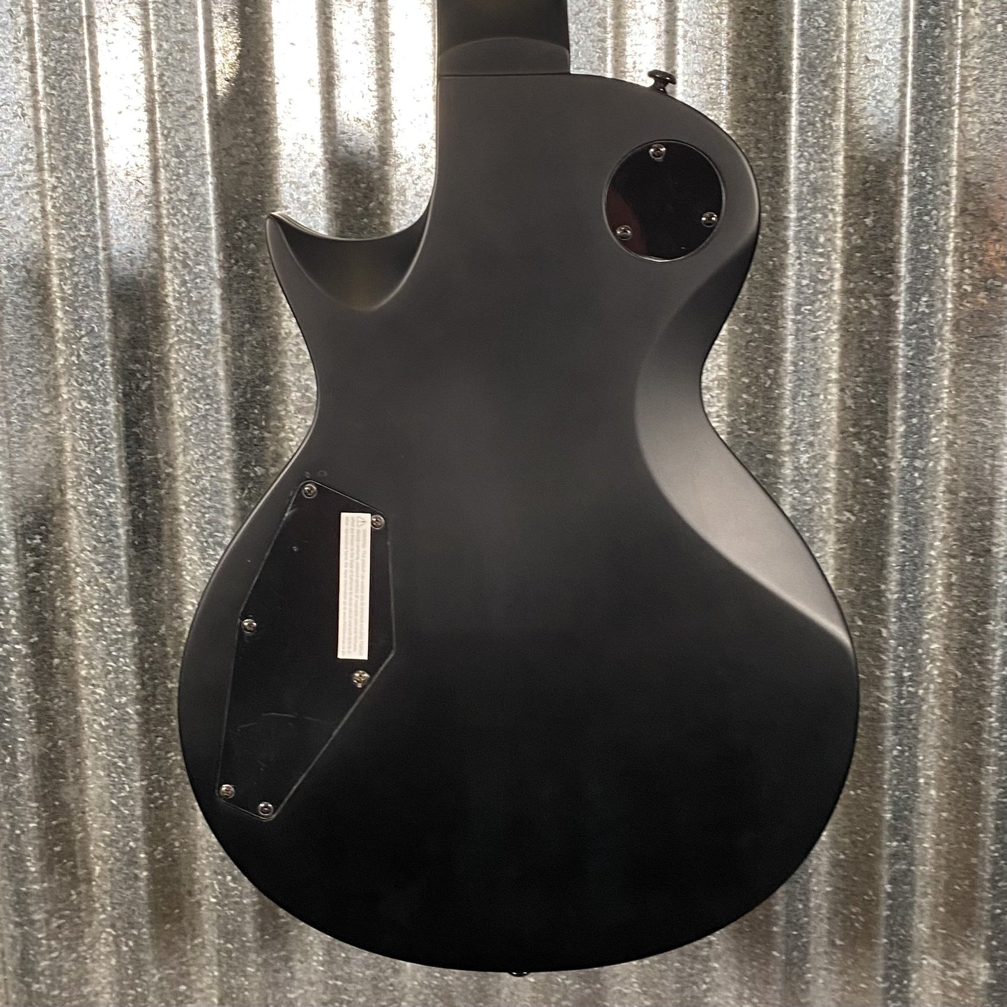 ESP LTD EC-257 7 String Black Satin Guitar & Case EC257BLKS #1038  Used
