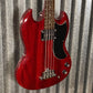 Epiphone EB-0 SG Bass Cherry 4 String Short Scale #0813 Used